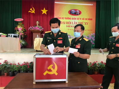 Đại hội Đảng bộ Trường Quân sự TPHCM thành công tốt đẹp