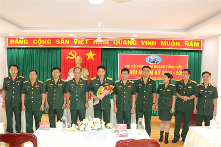 Chi bộ phòng Kế hoạch - Tổng hợp Đại hội nhiệm kỳ 2020-2025