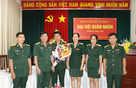 Đại hội quân nhân Bảo tàng Quân khu 7 nhiệm kỳ 2020-2022