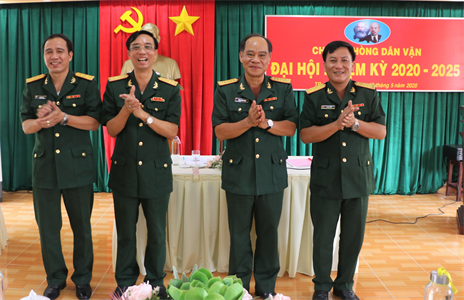 Đại hội Chi bộ Phòng Dân vận Quân khu 7 nhiệm kỳ 2020 - 2025