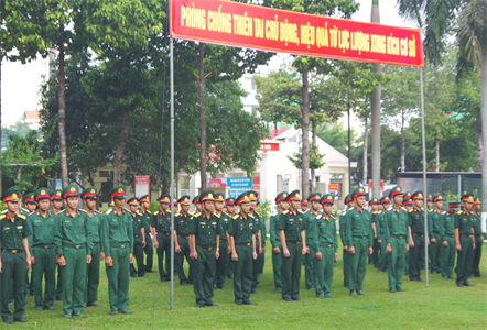 Tiểu đoàn 42, Lữ đoàn 23 Quân khu 7: Hưởng ứng tuần lễ quốc gia về phòng chống thiên tai năm 2020