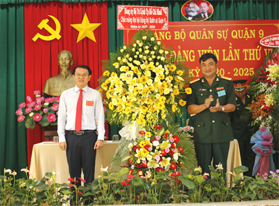 Đảng bộ Quân sự Quận 9, Thành phố Hồ Chí Minh tổ chức thành công Đại hội lần thứ XII nhiệm kỳ 2020-2025