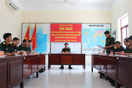 Kho K75 rút kinh nghiệm công tác giáo dục, quản lý tư tưởng