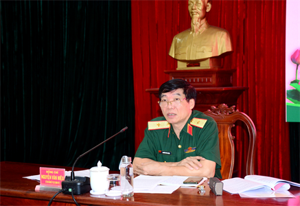 Thông qua nội dung phát biểu tại Đại hội đại biểu Đảng bộ Cục Chính trị Quân khu 7