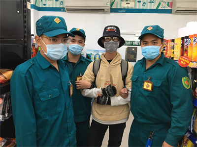 Dân quân quận 9 phối hợp bắt cướp