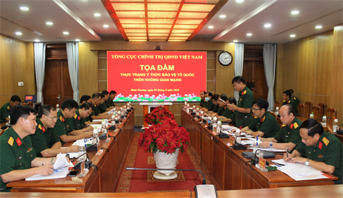 Văn phòng Tổng Cục chính trị khảo sát thực trạng ý thức bảo vệ Tổ quốc trên không gian mạng tại Bình Dương