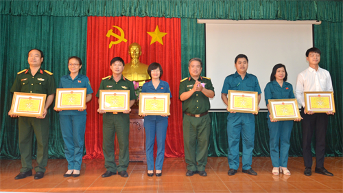 Hội thi cán bộ giảng dạy chính trị giỏi trong LLVT TP.Vũng Tàu, tỉnh Bà Rịa - Vũng Tàu