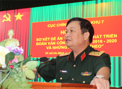 Sơ kết Đề án xây dựng, phát triển Đoàn Văn công Quân khu 7