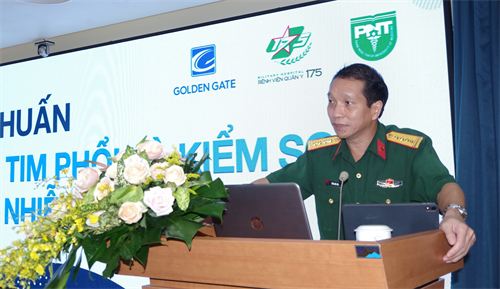 Bệnh viện Quân y 175: Tập huấn phòng, kiểm soát lây nhiễm Sars CoV-2