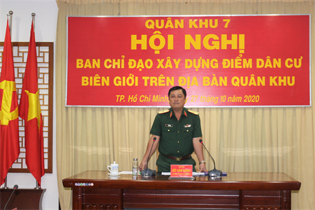 Quân khu 7 triển khai xây dựng Điểm dân cư liền kề đồn, trạm, chốt biên phòng