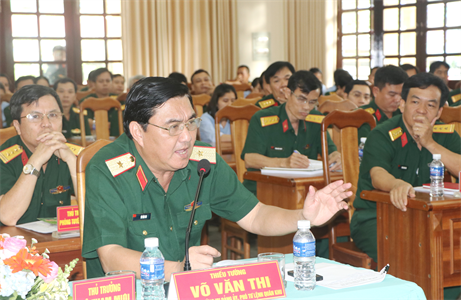 Bộ Tư lệnh Quân khu đối thoại dân chủ với cán bộ, công nhân viên Tổng công ty Đông Hải