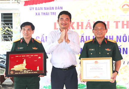 Tổng công ty Thái Sơn trao tặng các công trình dân sinh, nhà tình nghĩa tại tỉnh Long An