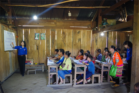 Dấu ấn Trí thức trẻ tình nguyện Đoàn Kinh tế - Quốc phòng Lâm Đồng