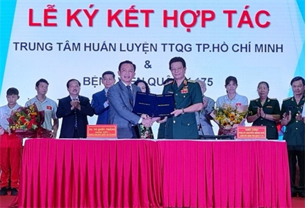 Bệnh viện Quân y 175: Ký kết hợp tác phát triển y học thể thao