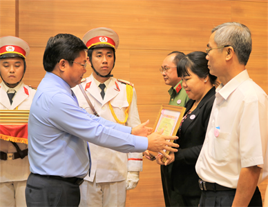 Quận ủy Quận Bình Tân tổng kết xây dựng hình ảnh đẹp trong lực lượng dân quân giai đoạn 2016-2020