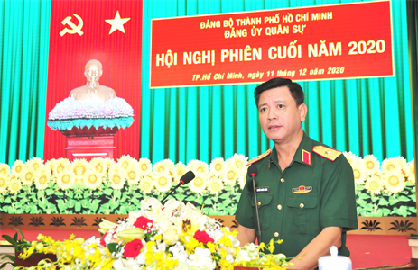 Hội nghị Đảng ủy Quân sự Thành phố Hồ Chí Minh phiên cuối năm 2020