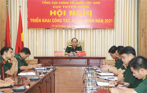 Cục Tuyên huấn, Tổng cục Chính trị triển khai công tác Tuyên huấn năm 2021