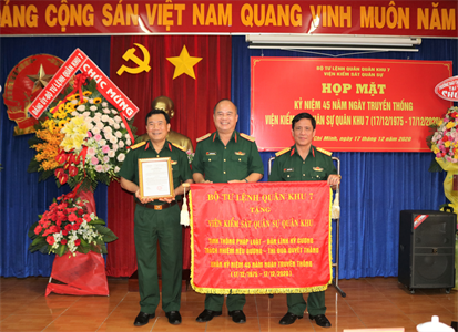 Viện Kiểm sát Quân sự Quân khu 7 – 45 năm hình thành và phát triển