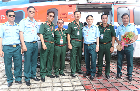 Bệnh viện Quân y 175 đưa vào sử dụng sân đỗ trực thăng