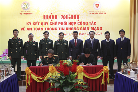 Bộ Quốc phòng, Bộ TT&TT phối hợp bảo đảm an toàn thông tin trên không gian mạng