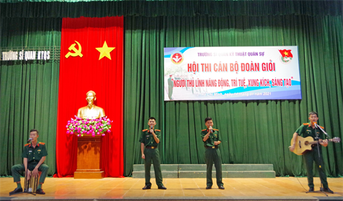 Sôi nổi hội thi Cán bộ đoàn giỏi năm 2021