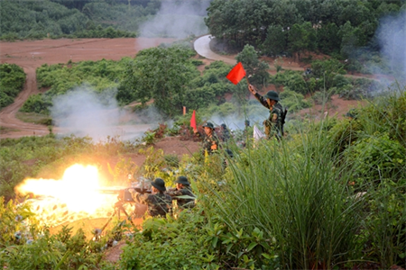 Nâng tiềm lực quân sự, quốc phòng, bảo vệ vững chắc Tổ quốc