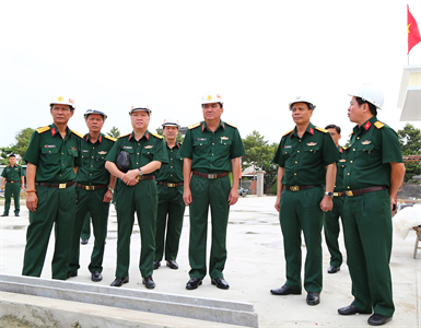 Quân khu 7 kiểm tra, đánh giá hiện trạng đất quốc phòng