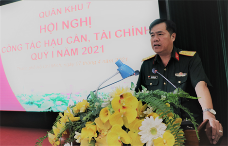 Hội nghị công tác Hậu cần, Tài chính quý I năm 2021
