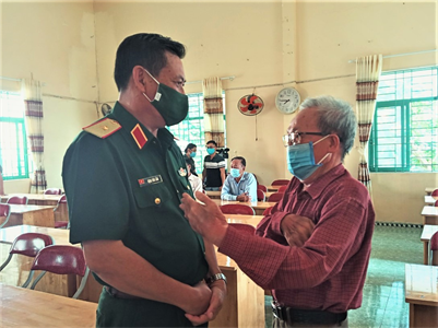 Cử tri đặt niềm tin vào Thiếu tướng Đặng Văn Lẫm, ứng cử viên đại biểu Quốc hội khóa XV