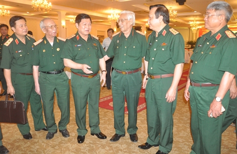 Quân ủy Trung ương - Bộ Quốc phòng gặp mặt cán bộ cao cấp quân đội nghỉ hưu, nghỉ công tác tại địa bàn Quân khu 7