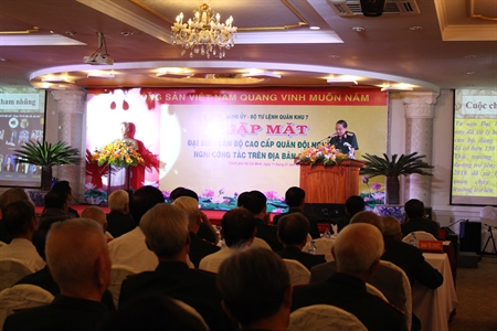 Đảng ủy – Bộ Tư lệnh Quân khu 7:
Gặp mặt cán bộ cao cấp quân đội nghỉ hưu, nghỉ công tác trên địa bàn
