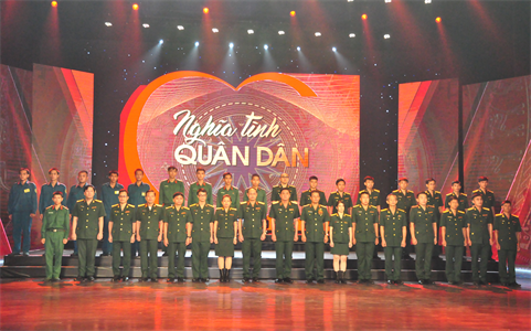 Chương trình giao lưu nghệ thuật "Nghĩa tình quân dân"