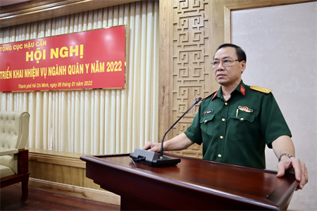 Cục Quân y (Tổng cục Hậu cần) tổ chức hội nghị triển khai nhiệm vụ ngành Quân y năm 2022