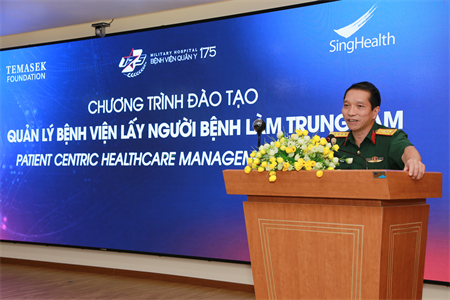 Bệnh viện Quân y 175 phối hợp tổ chức đào tạo trực tuyến về quản lý bệnh viện