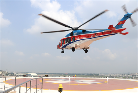 Mô hình du lịch “Ngắm TP.Hồ Chí Minh từ trên cao” bằng trực thăng