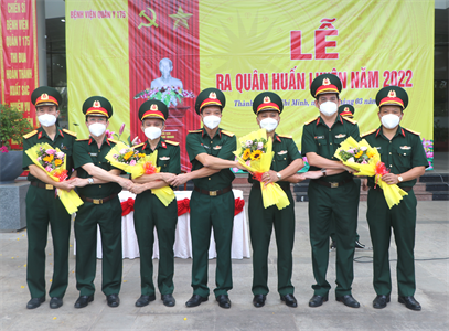 Bệnh viện Quân y 175 ra quân huấn luyện năm 2022