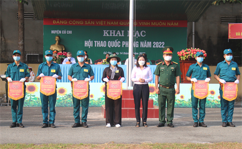 Huyện Củ Chi khai mạc hội thao quốc phòng năm 2022