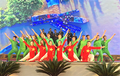 Sôi nổi liên hoan văn nghệ quần chúng LLVT Thành phố Hồ Chí Minh