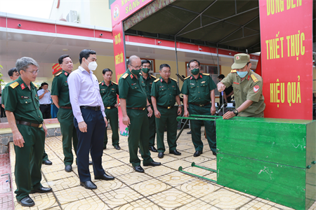 Đảng ủy Quân sự tỉnh Bình Thuận tổng kết Nghị quyết 382 về công tác kỹ thuật