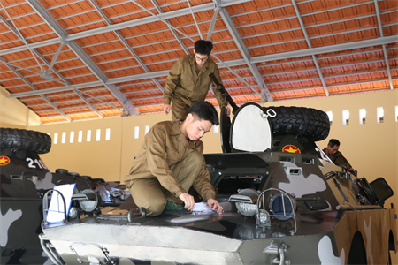 Quân khu 7 khai mạc hội thi kỹ thuật xe máy – tăng thiết giáp