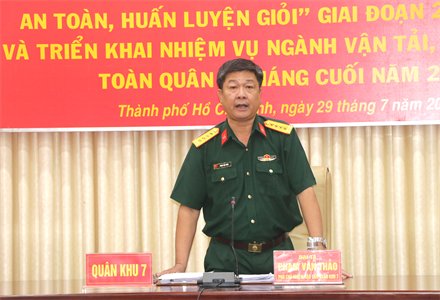 Tổng cục Hậu cần tổng kết phúc tra đơn vị vận tải “Chính quy, an toàn, huấn luyện giỏi”