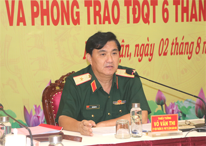 Khối thi đua Kinh tế - Quốc phòng hoàn thành tốt nhiệm vụ 6 tháng đầu năm 2022