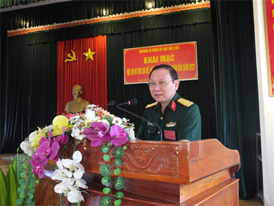 Cục Hậu cần khai mạc hội thi Bí thư chi bộ, Bí thư Đảng ủy bộ phận giỏi năm 2022