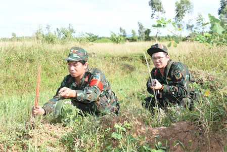 Lữ đoàn 25 hoàn thành tốt nhiệm vụ diễn tập chiến thuật bảo đảm công binh