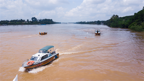 Quân khu tập huấn nâng cao trình độ điều khiển phương tiện thủy nội địa, tìm kiếm cứu nạn