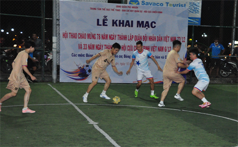 Ban CHQS quận Phú Nhuận: Hội thao thể dục thể thao chào mừng 78 năm Ngày thành lập Quân đội Nhân dân Việt Nam