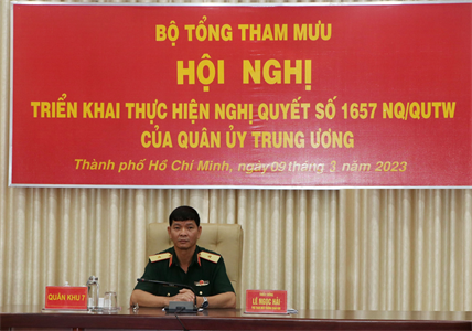 Triển khai Nghị quyết 1657 của Quân ủy Trung ương về đổi mới công tác giáo dục và đào tạo trong Quân đội