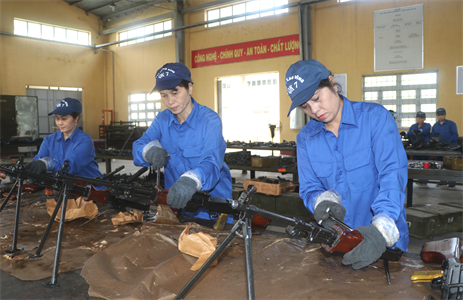 Phát huy vai trò nữ lính thợ Xưởng OX1