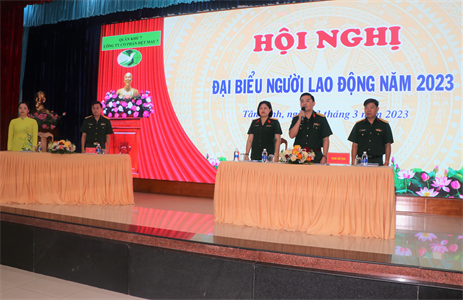 Hội nghị Đại biểu người lao động​ Công ty Cổ phần Dệt may 7 năm 2023