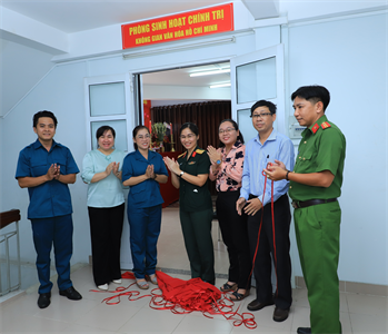 ​Lễ ra mắt Phòng sinh hoạt chính trị - Không gian văn hoá Hồ Chí Minh